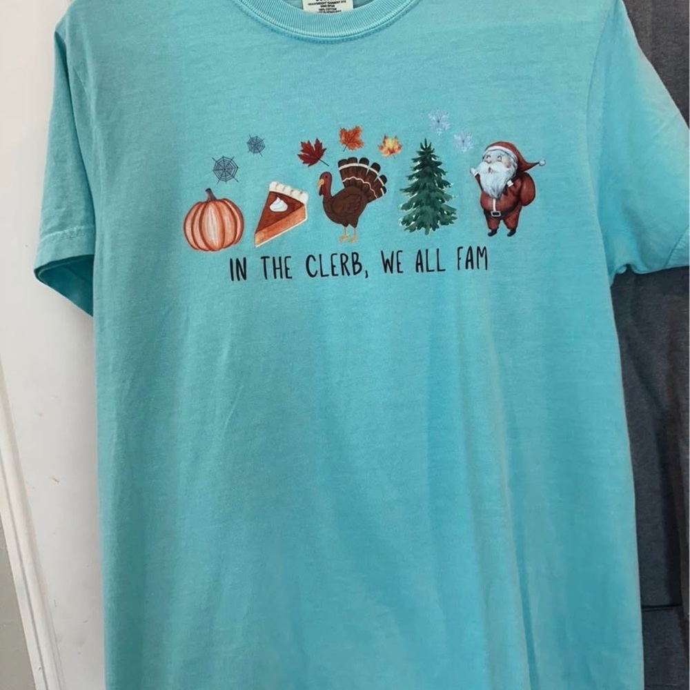 Comfort Color Holiday Tee - Picture 1 of 2